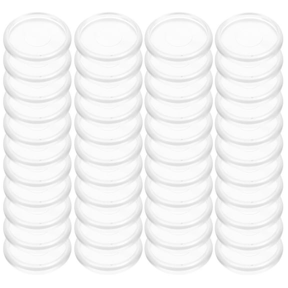 44 Pcs Loose Leaf Binder Disc Planner Pocket Notebooks Mini Office White