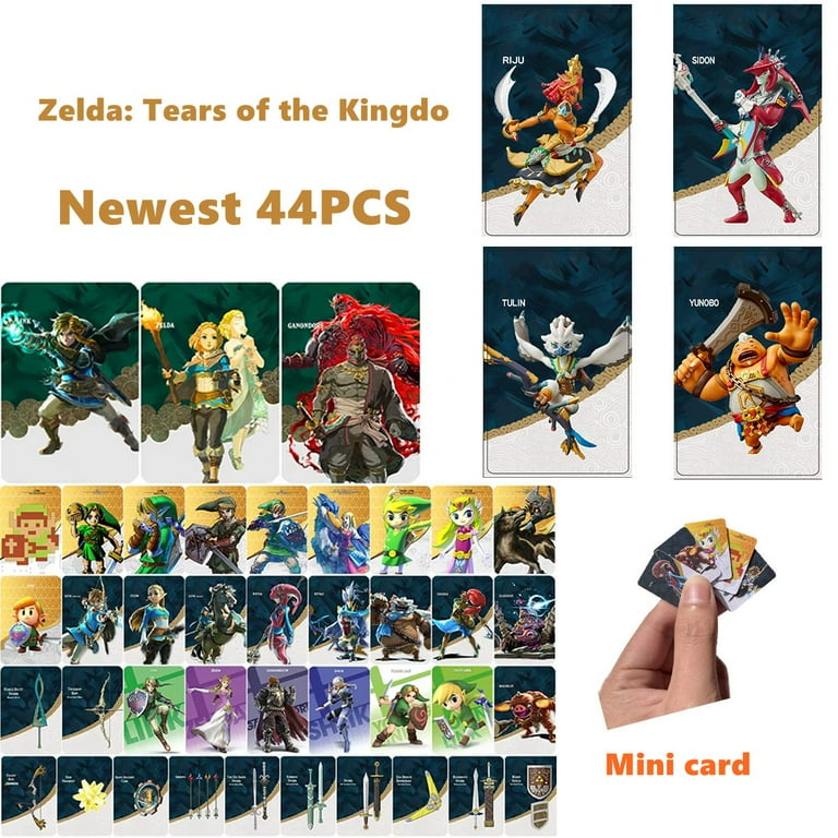 ゼルダの伝説 botw&totk　アミーボ付き 44-Pcs Zelda Amiibo Cards NFC Cards Tears of the Kingdom