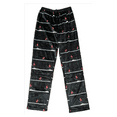 thumbnail image 1 of $44 Perry Ellis Men's Silky Fleece Lightweight Santa Ski Pajama Pants, Black, L, 1 of 2