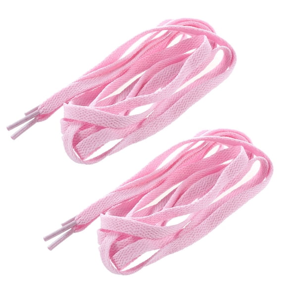 44" Solid Fuchsia Flat Shoelaces Strings Laces for Sneaker pink X2 I063155A4