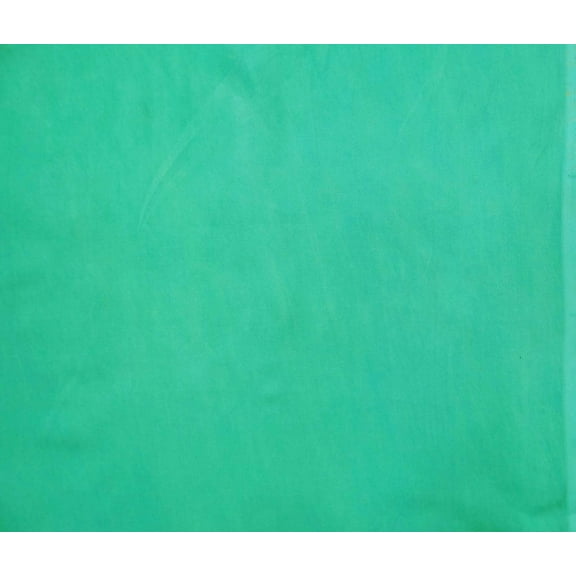 44" Wide Decorative Crafting Solid Pattern Sea Green Rayon Fabric Sewing By The Yard