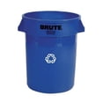 thumbnail image 1 of 44 gal. Vented Recycling Waste Container- Blue, 1 of 1