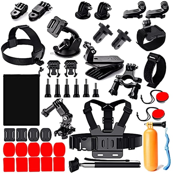 44 in 1 Action Camera Accessory Combo Kit -Compatible with One X4,X3,X2One R, Xfor Go Here 10,11