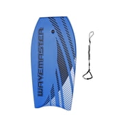 44 inch Body Board Ultimate Wavemaster Pro Bodyboard, Super EPS Core with Pro Quality wrist leash