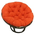 thumbnail image 1 of 44-inch Solid Micro Suede Papasan Cushion (Fits 42-inch Papasan Frame) - Tangerine Dream, 1 of 6