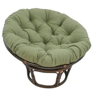 Blazing Needles 44-inch Solid Twill Papasan Cushion Fits 42-inch Papasan Frame