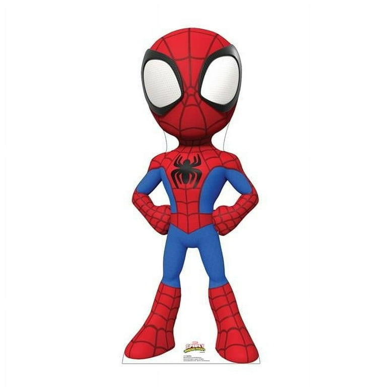 その他 Spidey 44 x 18 in. Spidey Cutout, Birthday & Party Decor, Spiderman