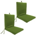 thumbnail image 1 of 44" x 21" Rectangular Outdoor Chair Cushion with Ties and Hanger Loop (2 Pack), 1 of 11