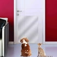 thumbnail image 1 of 44" x 24" Door Scratch Protector, Plastic Scratch Shield Protect for Pets, Duty Flexible Door Guard Cover for Furniture, Wall, 1 of 8