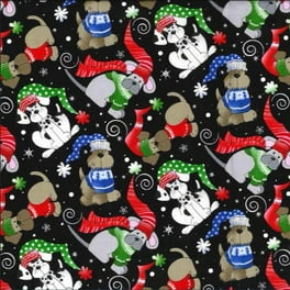 22 Vintage Christmas Homespun 100% Cotton Fabric 2.5 x 44 Precut Jelly Roll by JCS