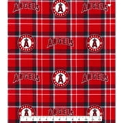 44 x 36 Los Angeles Angels FLANNEL Fabric Traditions MLB 100% Cotton Fabric