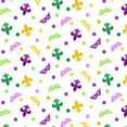 thumbnail image 1 of Mardi Gras - White/Multi Confetti - Henry Glass - 703081236701 - 1083-04, 1 of 1