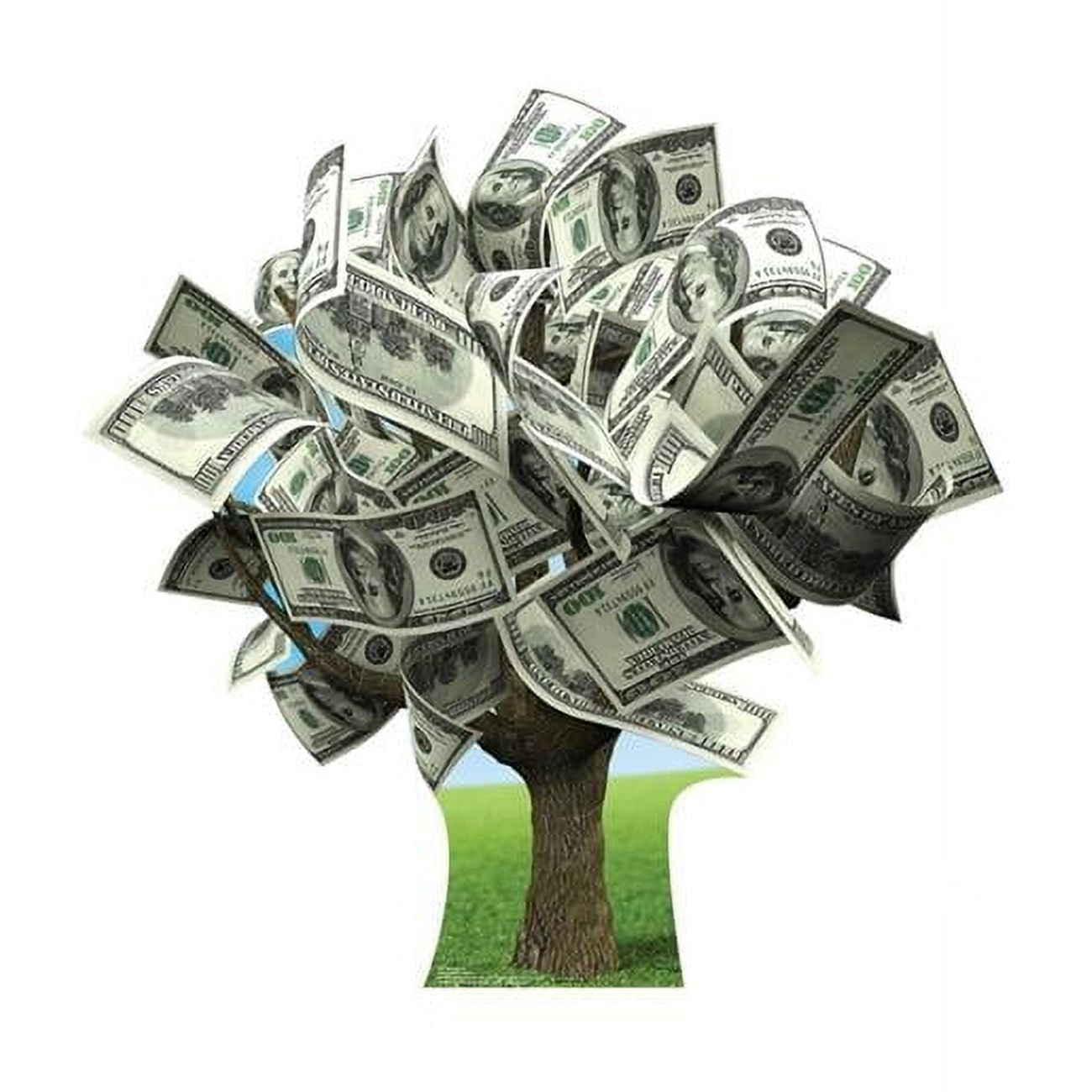 44 x 45 Inch Money Tree Cardboard Stand-Up Decor