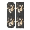 thumbnail image 1 of 44"x10" Skateboard Grip Tape Protector Sheets Nonslip Protection Griptape Sheet for Outdoor Sports Moon Phases with Flowers and Stars, 1 of 7
