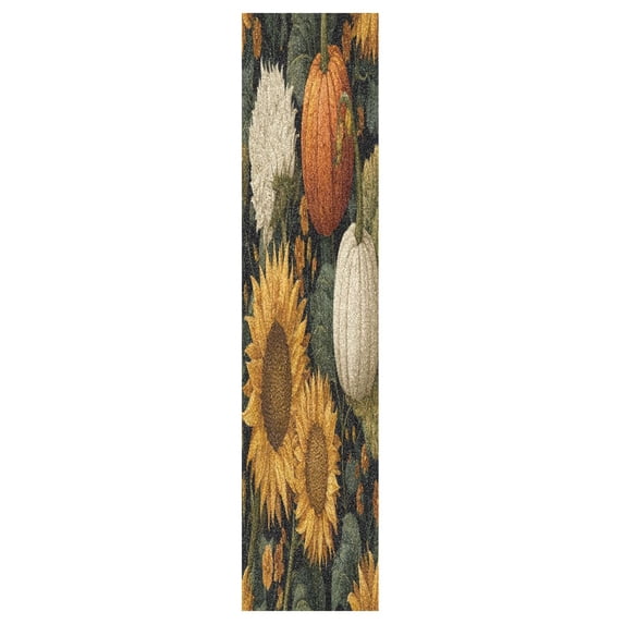 44"x10" Skateboard Grip Tape Protector Sheets Nonslip Protection Griptape Sheet for Outdoor Sports Pumpkins and Sunflowers Pattern