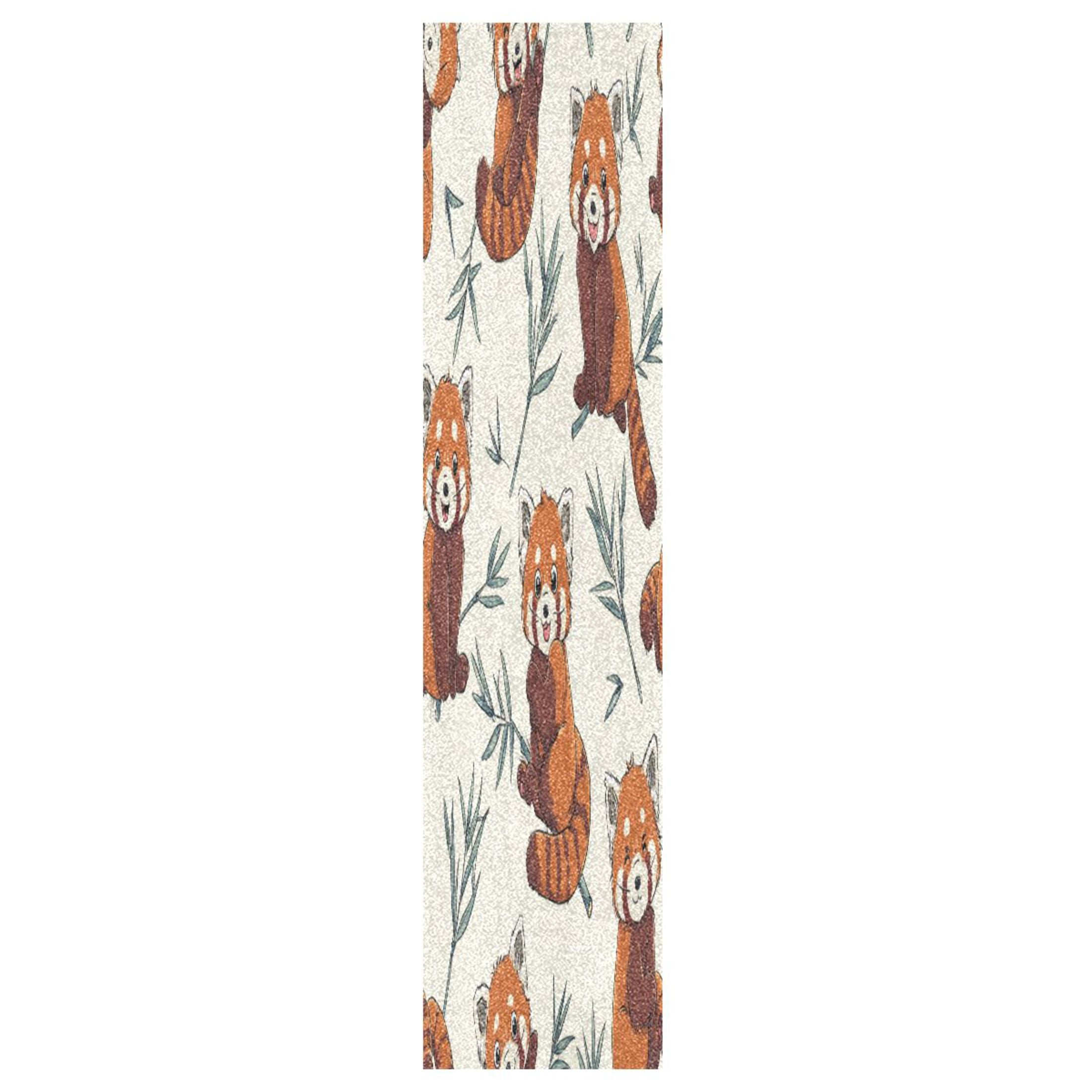 Skateboard-Griptape Mit Panda-Motiv – Rutschfest, 84x22,9 Cm, Grau, Für Alle Boards