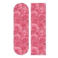 thumbnail image 1 of 44"x10" Skateboard Grip Tape Protector Sheets Nonslip Protection Griptape Sheet for Outdoor Sports Seamless Pattern with Pink Rose, 1 of 7