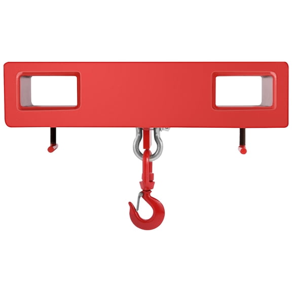 4400 lb. Capacity Mobile Crane with Swivel Hook - Titan Forklift Lifting Hoist