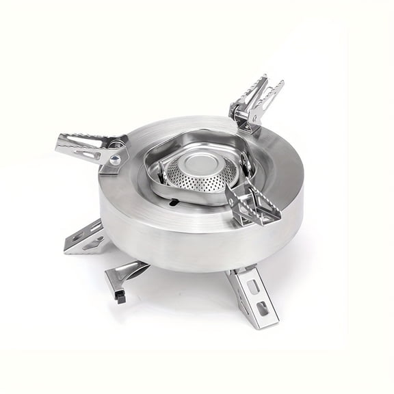 4400W High Efficiency Portable Split Camping Gas Stove Windproof High Altitude Burner Outdoor Camping Picnic Backpacking Backyard Barbecue Cooking Heating Stove
