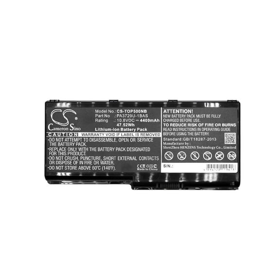 4400mAh PA3729U-1BRS PA3730U-1BAS PA3729U-1BAS PA3730U-1BRS PABAS207 PA3730 Battery for Toshiba Qosmio X505-Q888