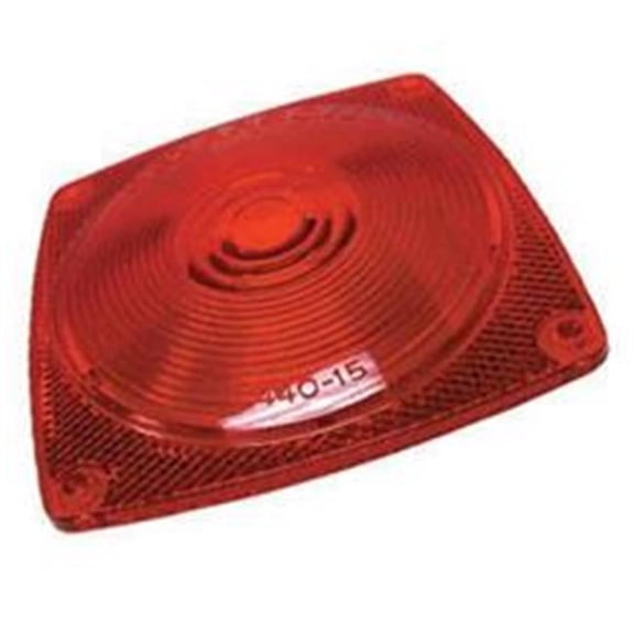 44015 Turn Signal-Parking-Side Marker Light Lens, Red