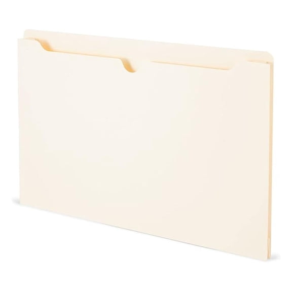 440374 Manila File with Reinforced Tab Legal 2-Inch Expansion 50/Box