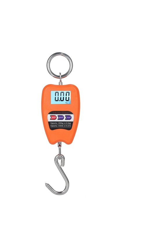 440lb Digital Hanging Scale With Accurate Sensors Handheld 200Kg Mini Crane Scale With Hooks ,Reliability