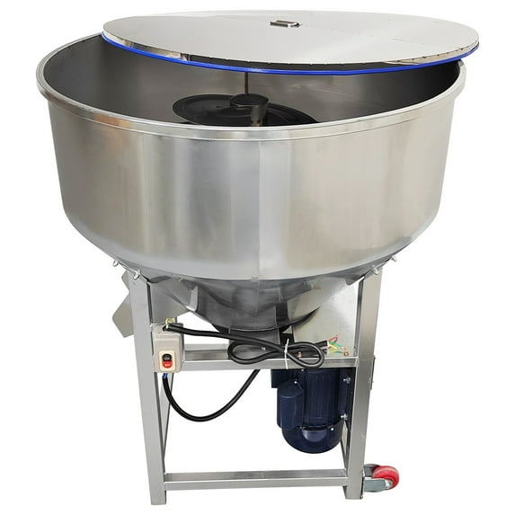 440lbs SS Feed Mixer Granular Plastic Mixer Blender Mixing Machine 220V