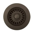 thumbnail image 1 of 441094 BLANCO 441094 Kitchen Sink Decorative Drain Basket Strainer, 3.5", Cafe Brown, 1 of 4