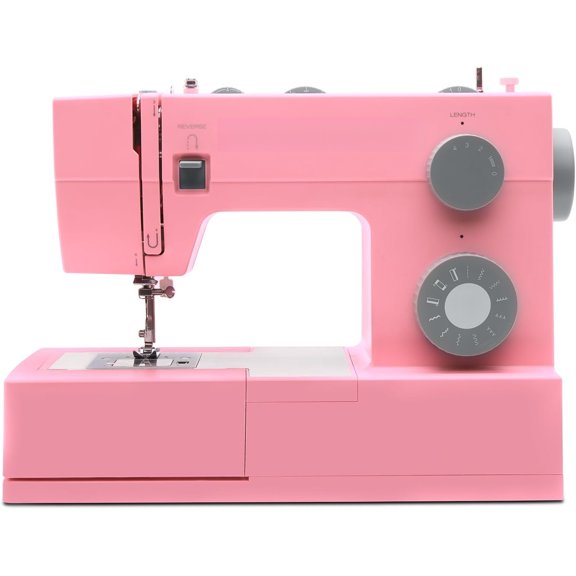 4411 Heavy Duty Pink Sewing Machine with Accessories | High Speed, 69 Stitch applications, Strong Motor, Metal Frame, LED Light & 4-Step Buttonhole
