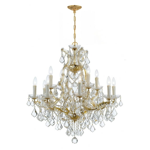 Crystorama Lighting - 13 Light Chandelier - Chandelier - Maria Theresa - Twelve