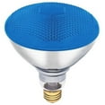 thumbnail image 1 of 441400 100 watt BR38 Incandescent Light Bulb, Blue, 1 of 1