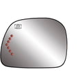 thumbnail image 1 of 44191 - Fit System Driver Side Heated Mirror Glass w/ backing plate, Ford Excursion 00-05, 6 7/ 8" x 9 1/ 16" x 9 7/ 8" (paddle type, w/ LED Arrow turn signal), 1 of 2