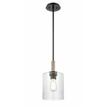 442-1S-BK-G4422-7-Innovations Lighting-Paladin - 1 Light Mini Pendant In Farmhouse Style-13.13 Inches Tall and 7.13 Inches Wide-Matte Black