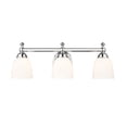 thumbnail image 1 of 4423-CH Millennium Lighting 3 Light Bath Vanity-8 Inch Tall and 21.5 Inch Wide-Chrome Finish, 1 of 4