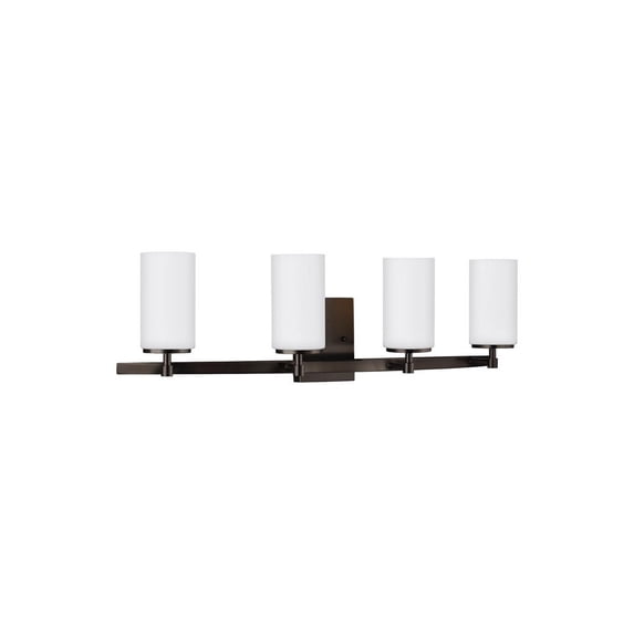 4424604-778-Generation Lighting-Sea Gull Lighting-Alturas 4-Light Bath Vanity in Transitional Style-Brushed Oil Rubbed Bronze Finish-Incandescent