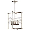 thumbnail image 1 of 44251NI Kichler Lighting Lente - 4 Light Foyer - with Vintage Industrial inspirations - 24.75 inches tall by 16.75 inches wide-Brushed Nickel Finish, 1 of 3