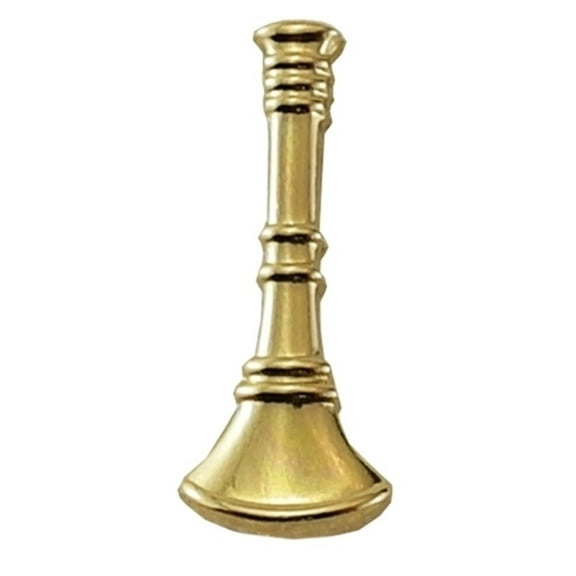 4443G Metal Rank Insignia, Fire Bugles, Gold, PR