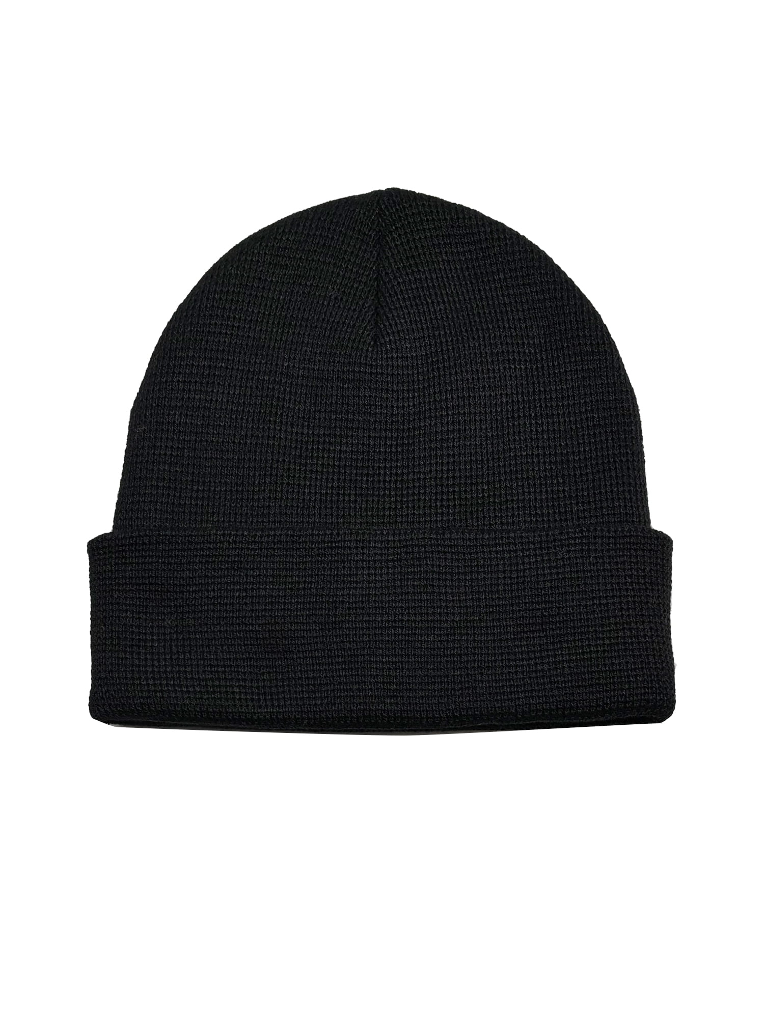 George Men's Knit Beanie,Black Soot