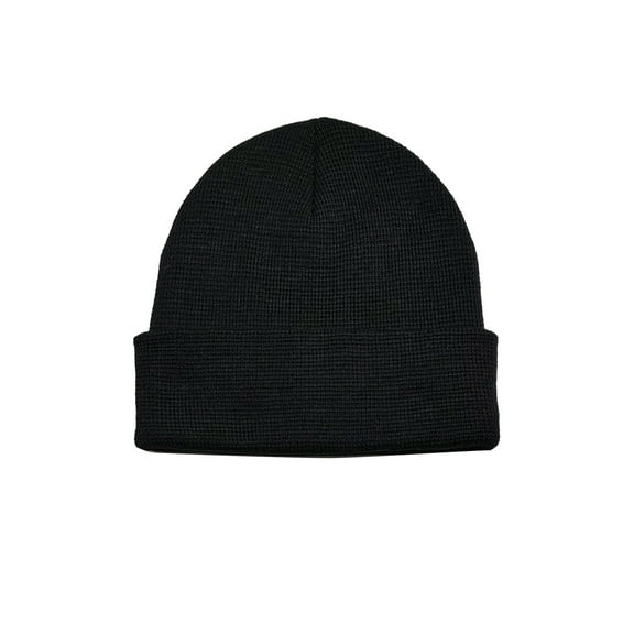 George Men's Knit Beanie,Black Soot