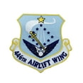 thumbnail image 1 of 446th Airlift Wing Squadron Patch – Plastic Backing/Sew on, 1 of 1