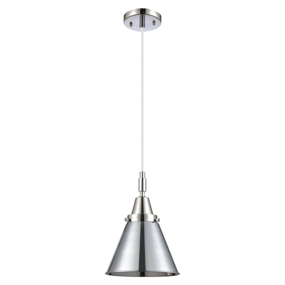 447-1P-PC-M13-PC Innovations Lighting Appalachian - 1 Light Cord Hung Mini Pendant-8 Inch Wide and 11.13 Inch Tall-Polished Chrome Finish