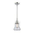 thumbnail image 1 of 447-1S-PC-G192-LED-Innovations Lighting-Bellmont-3.5W 1 LED Mini Pendant in Industrial Style-6.5 Inches Wide by 11.13 Inches High   Polished Chrome, 1 of 1