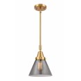 thumbnail image 1 of 447-1S-SG-G43-LED-Innovations Lighting-Cone-3.5W 1 LED Mini Pendant in Industrial Style-8 Inches Wide by 11.13 Inches High   Satin Gold Finish with, 1 of 1