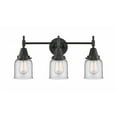 thumbnail image 1 of 447-3W-BK-G52-LED-Innovations Lighting-Caden - 10.5W 3 LED Bath Vanity In Retro Style-11 Inches Tall and 23 Inches Wide, 1 of 1