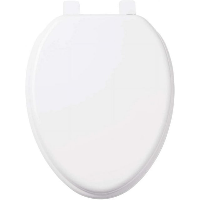 447334 Elongated ClosedFront Toilet Seat Lid with Soft Close Quick