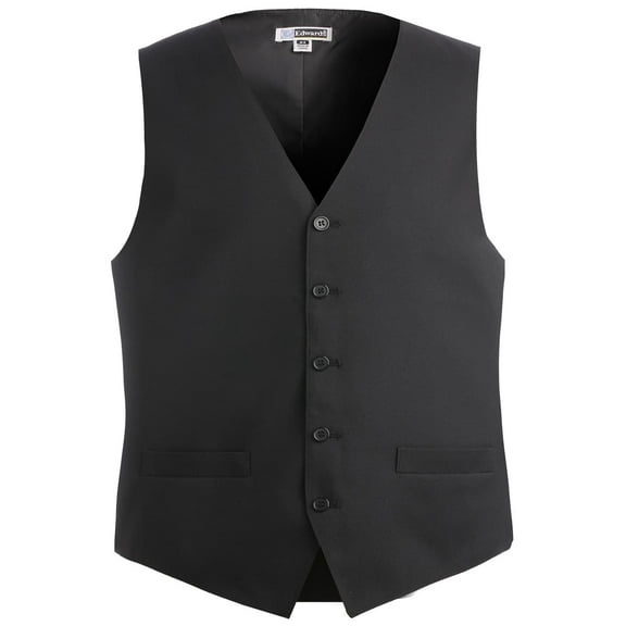 4490 Men's V-Neck Two Pockets Economy Vest