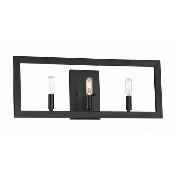 44903-ESP Craftmade Lighting Portrait 3 Light Transitional/Modern & Contemporary Bath Vanity - 23.25 inches wide by 9.5 inches high