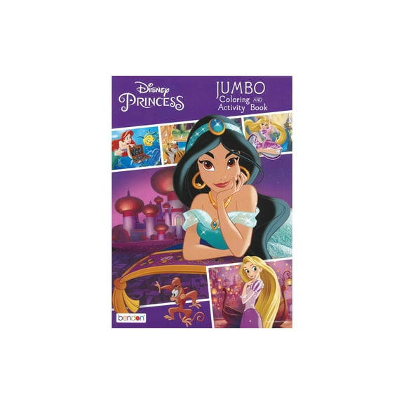 44934 BENDON JUMBO COLORING ACTIVITY BK PRINCESSJASMIN