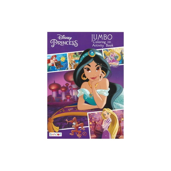 44934 BENDON JUMBO COLORING ACTIVITY BK PRINCESSJASMIN